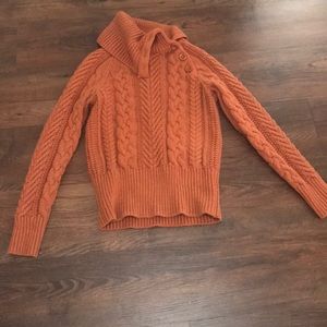 Orange sweater